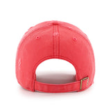 47 Brand Clean Up MLB Well Worn Distressed Los Angeles Angels Red