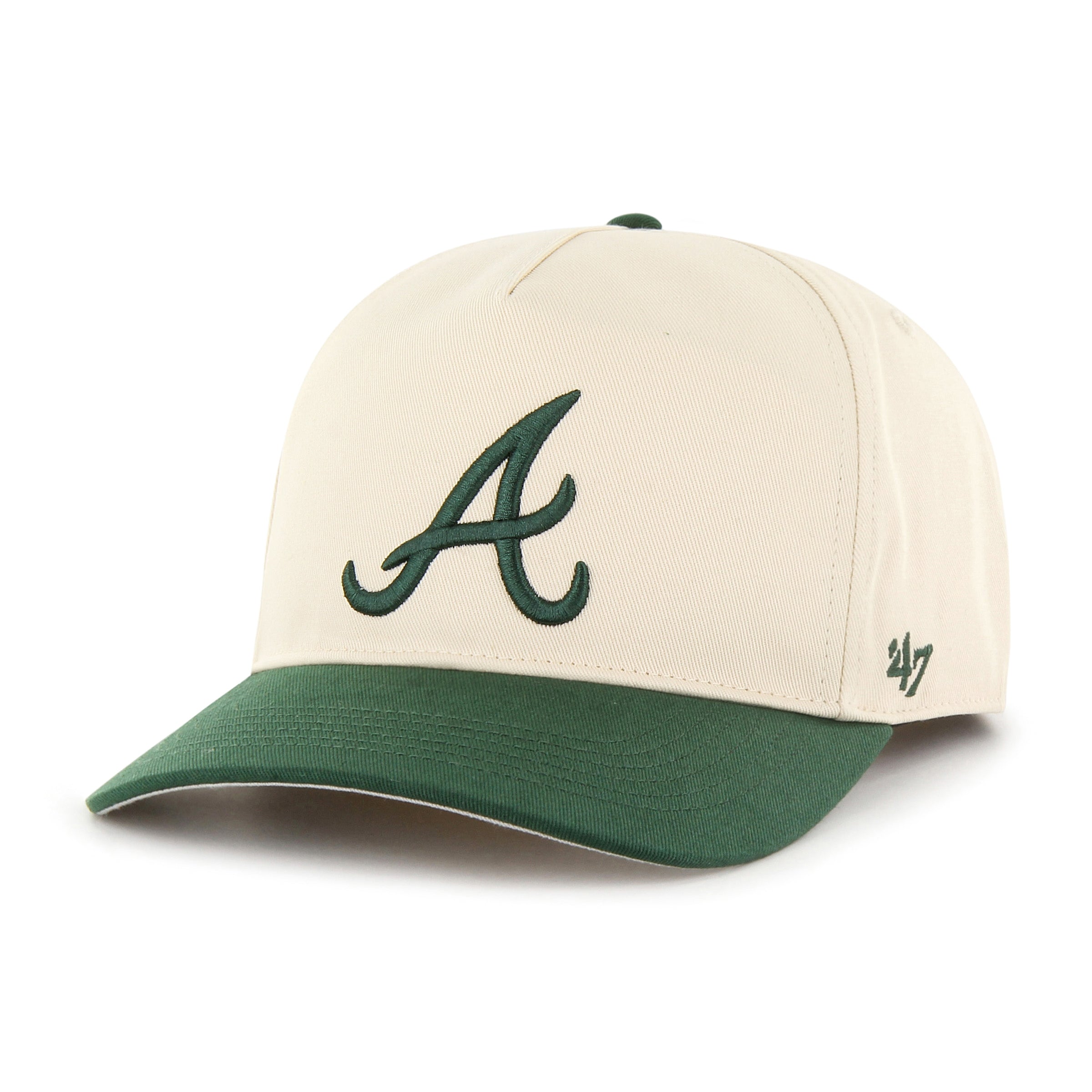 47 Brand Hitch MLB 2Tone Atlanta Braves Natural/Green