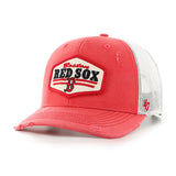 47 Brand Hitch MLB Well Worn Trucker Boston Red Sox Red