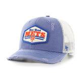 47 Brand Hitch MLB Well Worn Trucker New York Mets Royal