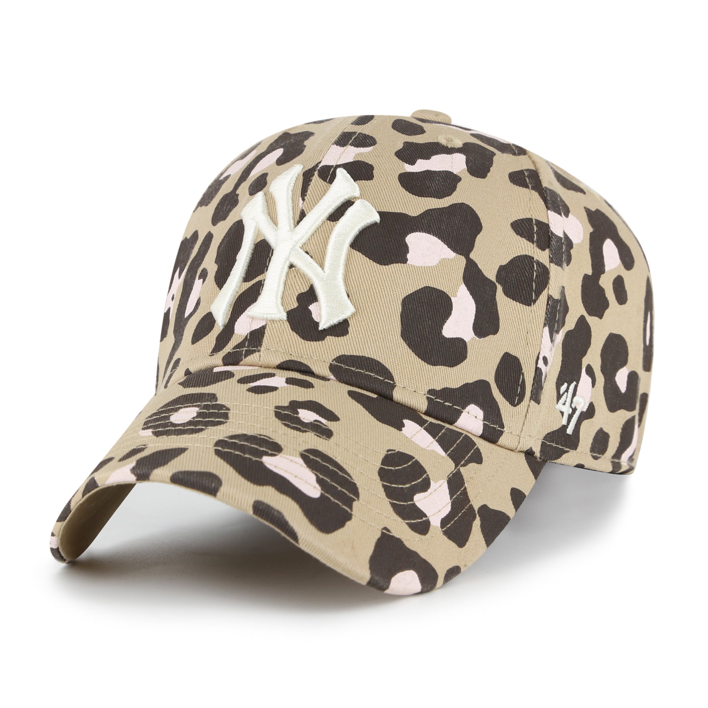 47 Brand MVP MLB Well Worn Leopard New York Yankees