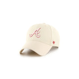 47 Brand MVP Sure Shot MLB Atlanta Braves Natural/Pink