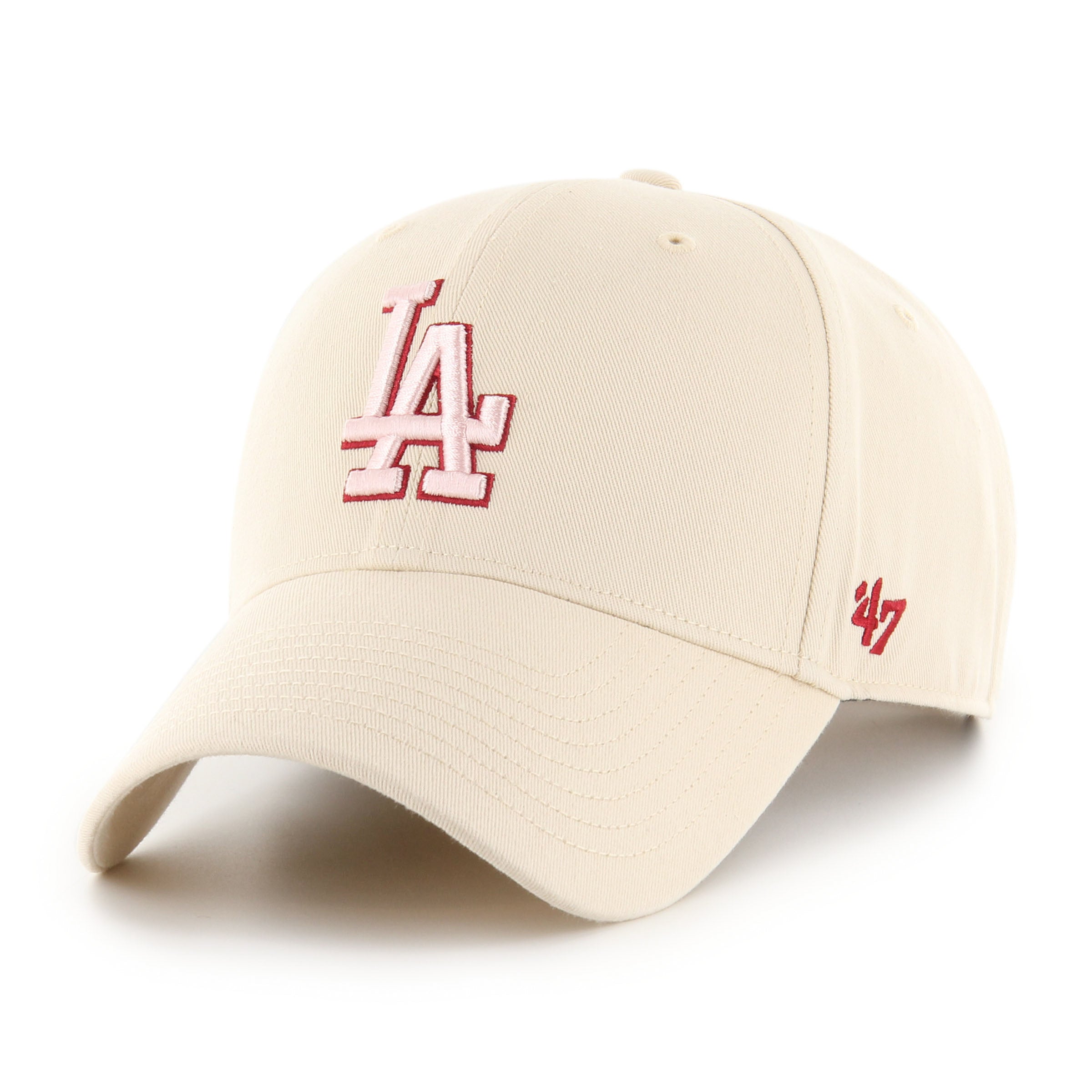 47 Brand MVP Sure Shot MLB Los Angeles Dodgers Natural/Pink