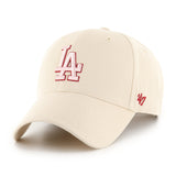 47 Brand MVP Sure Shot MLB Los Angeles Dodgers Natural/Pink