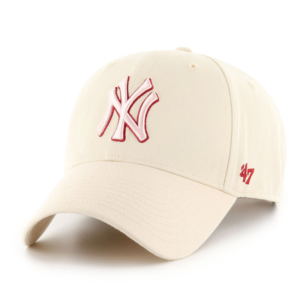 47 Brand MVP Sure Shot MLB New York Yankees Natural/Pink