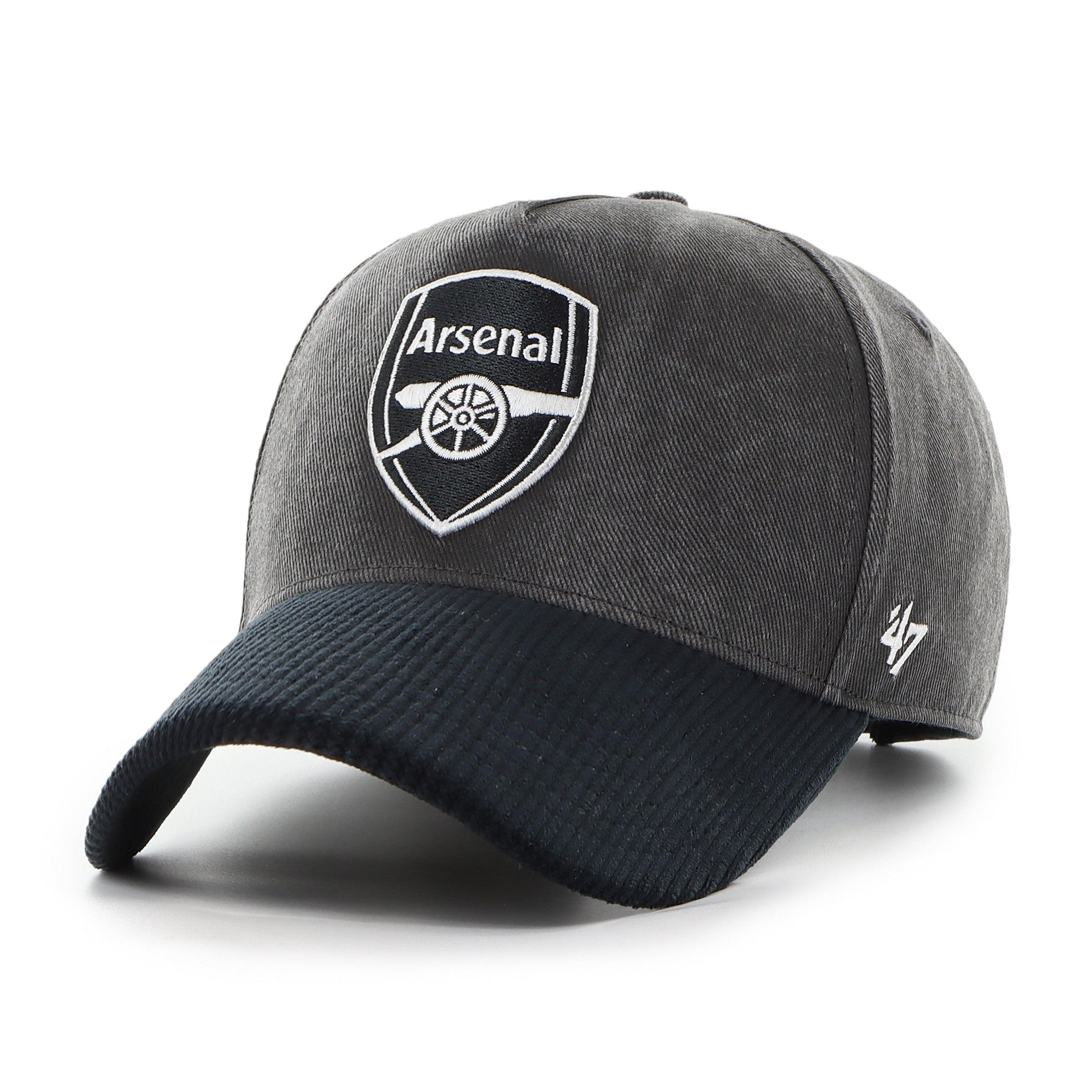 47 Brand Offside DT EPL Apollo Cord Arsenal FC Black