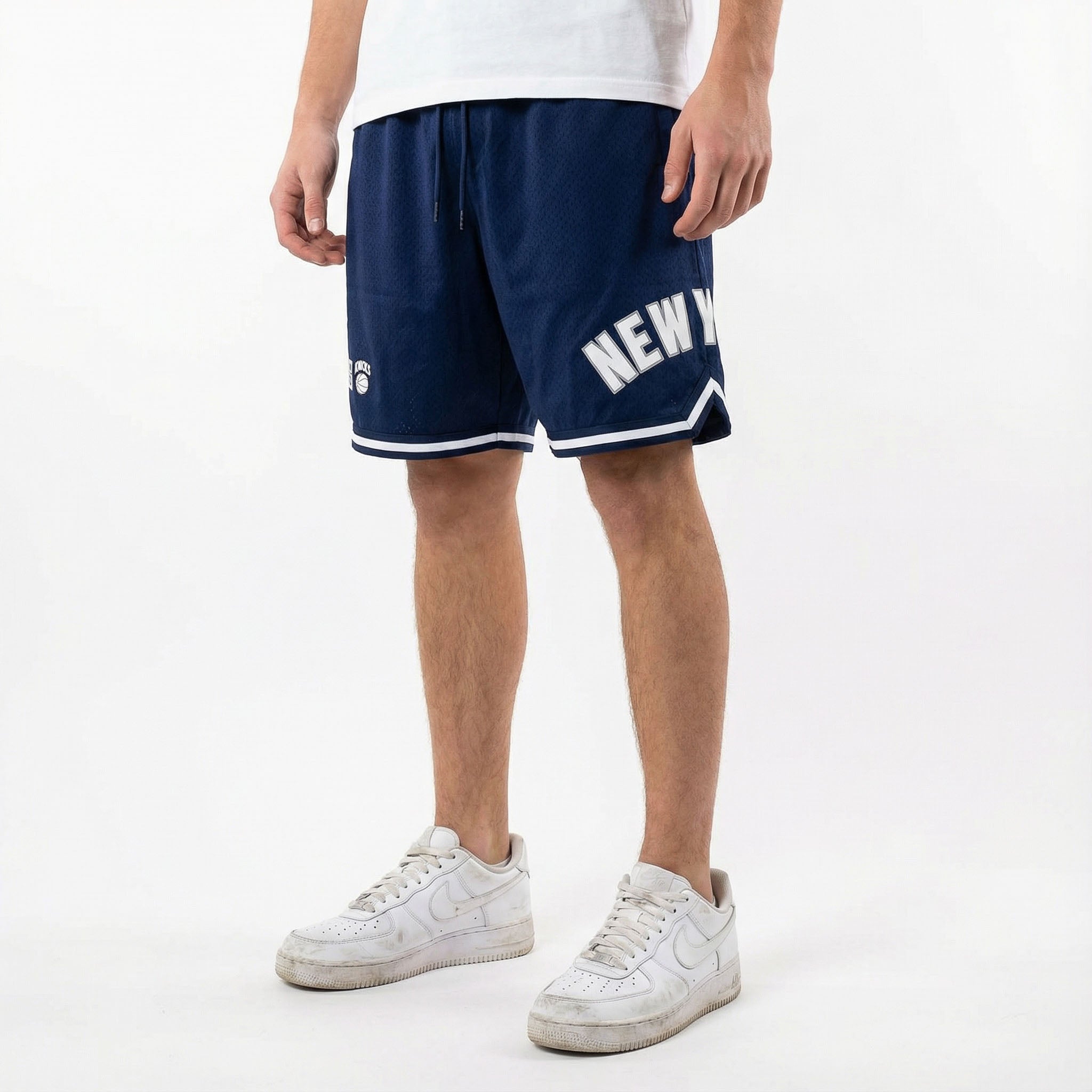 Mitchell & Ness NBA Team IP Mesh Shorts New York Knicks Indigo