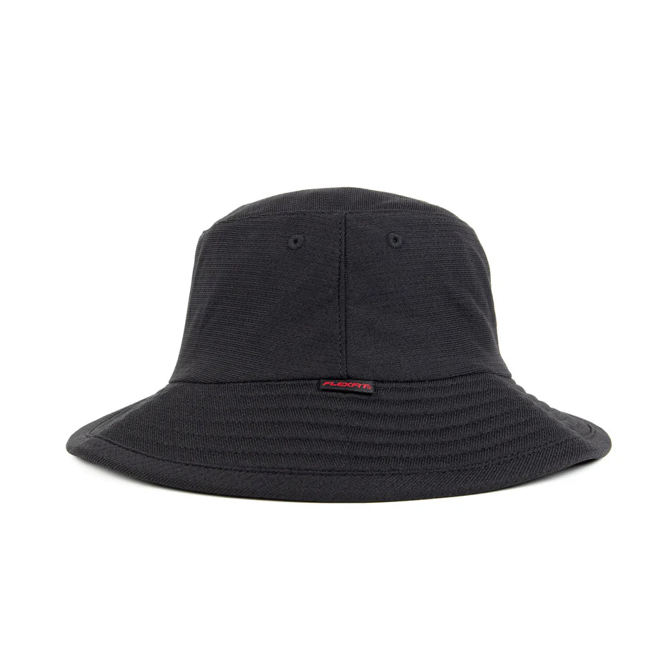 Flexfit Cool and Dry Mesh Bucket Hat Black