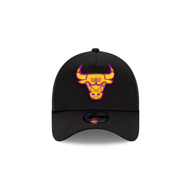New Era 9Forty A-Frame NBA Passionfruit Chicago Bulls Black
