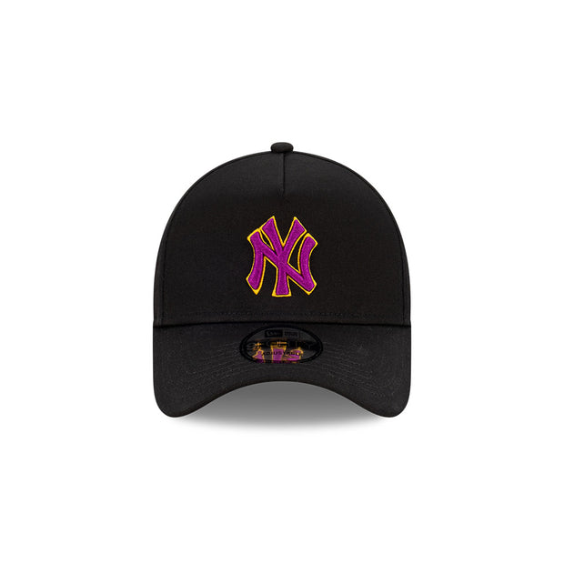 New Era 9Forty A-Frame MLB Passionfruit New York Yankees Black