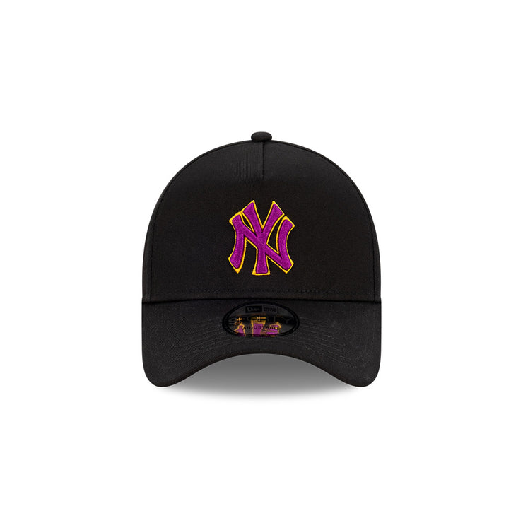 New Era 9Forty A-Frame MLB Passionfruit New York Yankees Black