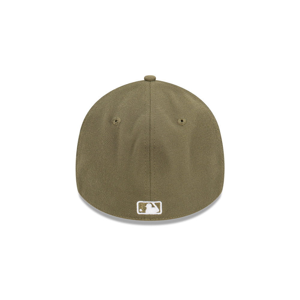 New Era 39Thirty Stretch Fit MLB Earth Tones New York Yankees Olive