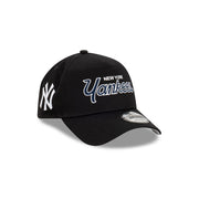New Era 9Forty A-Frame MLB Team Script New York Yankees