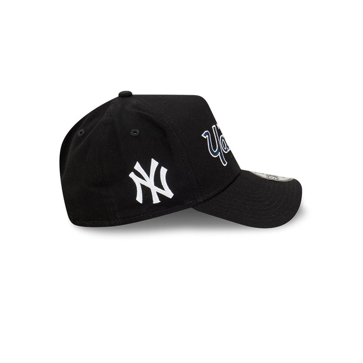 New Era 9Forty A-Frame MLB Team Script New York Yankees