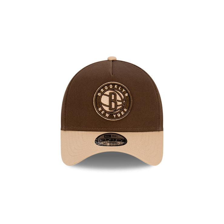 New Era 9Forty K-Frame NBA Toffee Walnut Brooklyn Nets