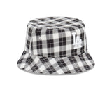 New Era Bucket Hat MLB Plaid Los Angeles Dodgers