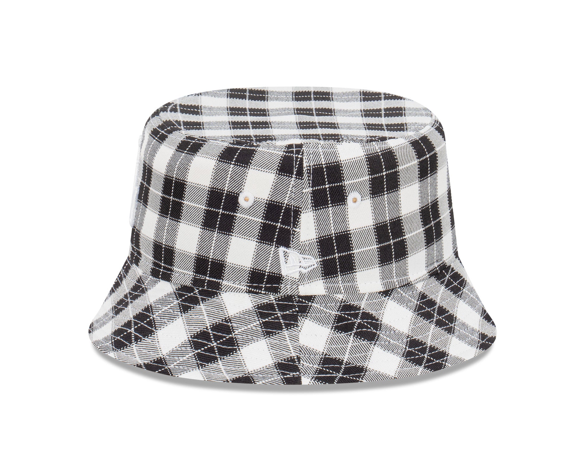 New Era Bucket Hat MLB Plaid Los Angeles Dodgers