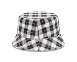 New Era Bucket Hat MLB Plaid Los Angeles Dodgers