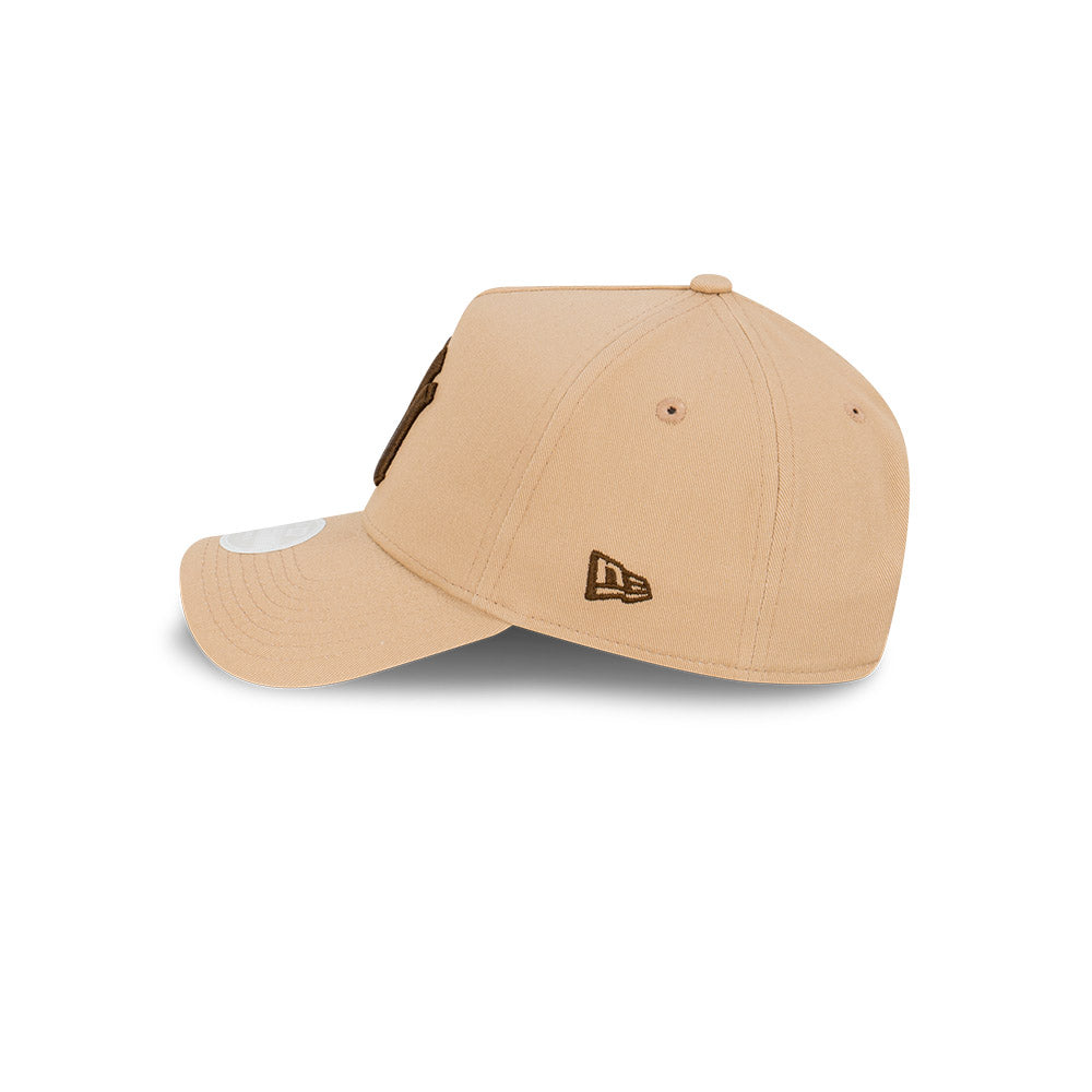 New Era Womens 9Forty A-Frame Clothstrap MLB Toffee New York Yankees