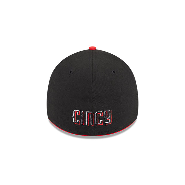 New Era 39Thirty MLB 25 City Connect Cincinnati Reds Black