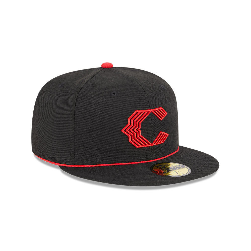 New Era 59Fifty MLB 25 City Connect Cincinnati Reds Black