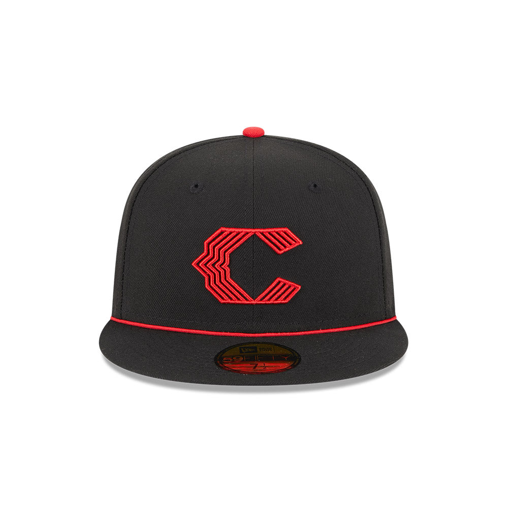 New Era 59Fifty MLB 25 City Connect Cincinnati Reds Black