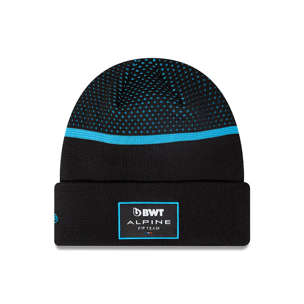 New Era Beanie F1 Alpine Renault Black Sky Blue