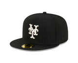 New Era 59Fifty MLB Archive New York Mets Cooperstown WS Black/Ivory