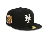 New Era 59Fifty MLB Archive New York Mets Cooperstown WS Black/Ivory