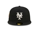New Era 59Fifty MLB Archive New York Mets Cooperstown WS Black/Ivory