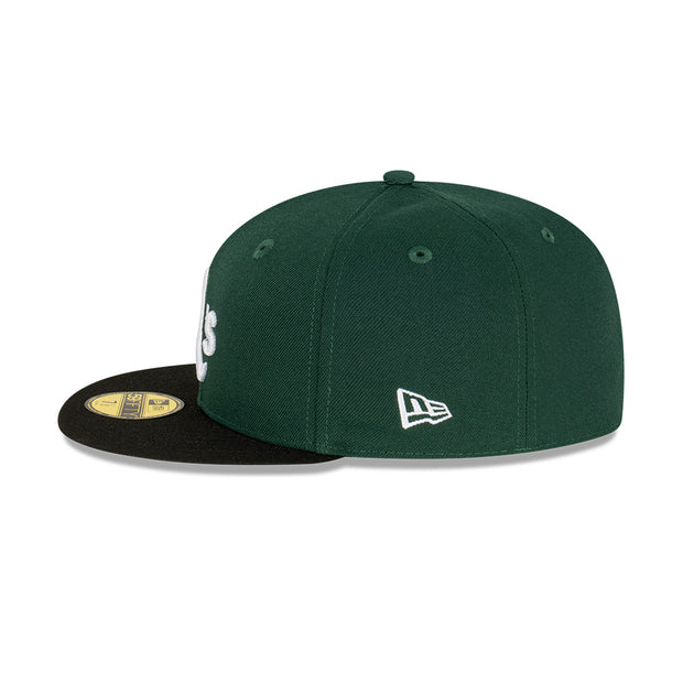 New Era 59Fifty MLB Oakland Athletics Dark Green Black