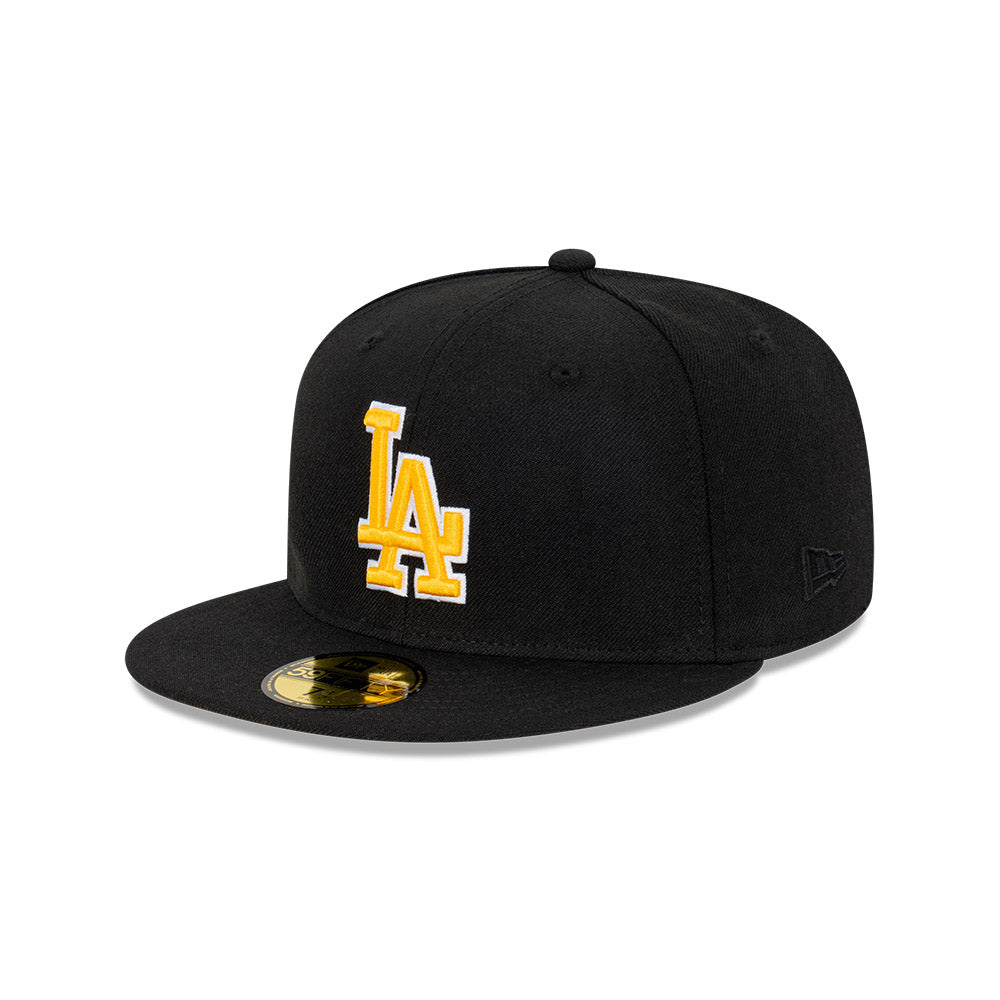 New Era 59Fifty MLB All Sorts Los Angeles Dodgers Black Gold