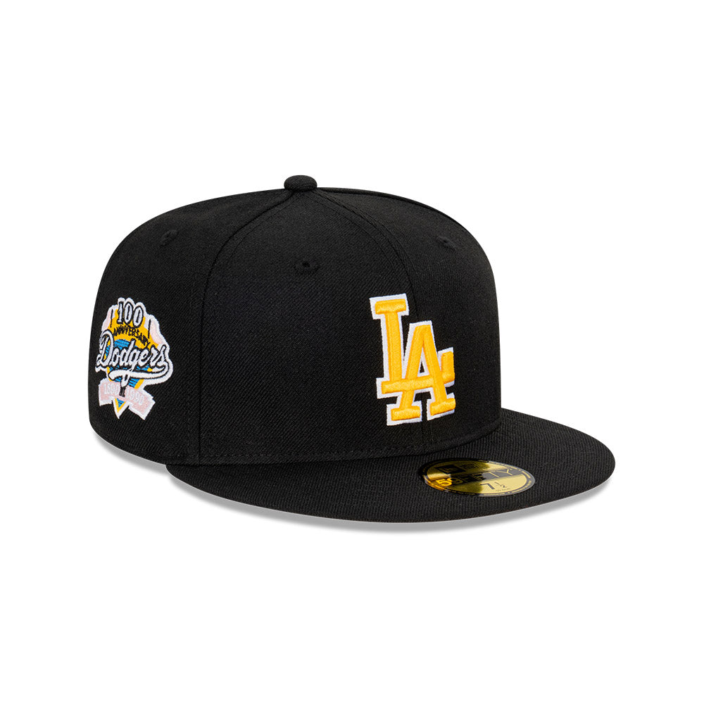 New Era 59Fifty MLB All Sorts Los Angeles Dodgers Black Gold