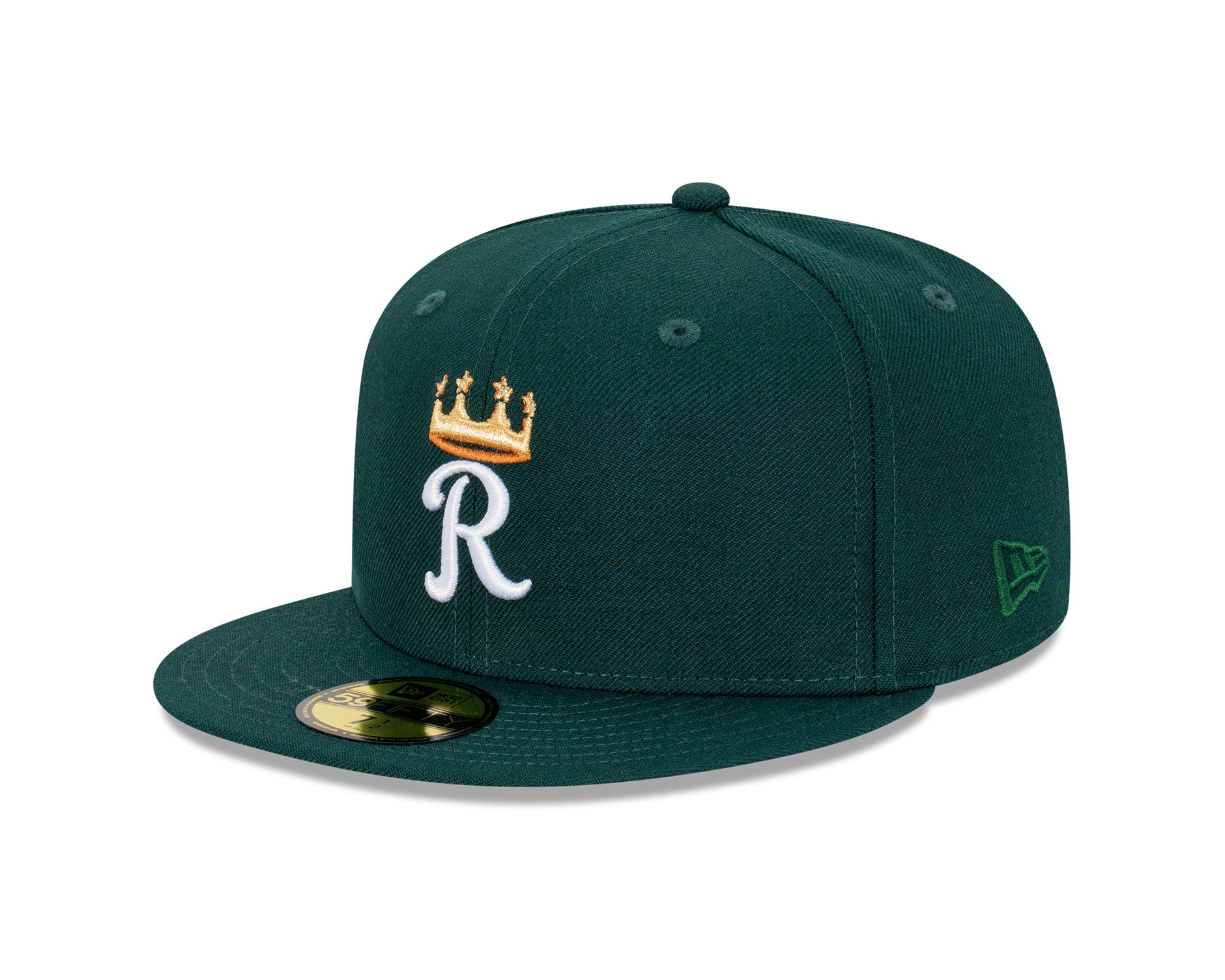 New Era 59Fifty MLB Regal Greens Kansas City Royals Dark Green