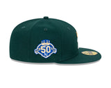 New Era 59Fifty MLB Regal Greens Kansas City Royals Dark Green