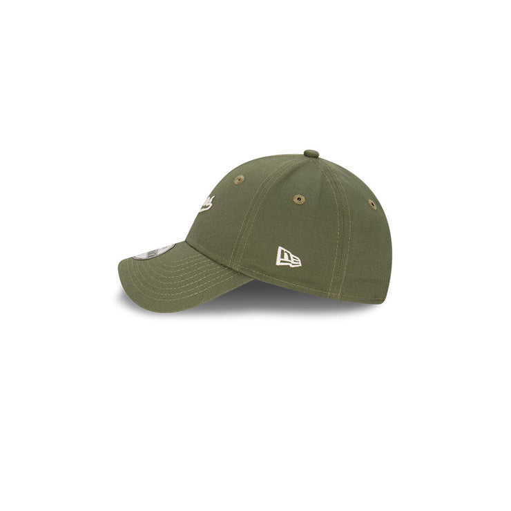 New Era Kids 9Forty Clothstrap MLB Earth Chain Stitch Los Angeles Dodgers Olive
