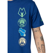 New Era NBA 23-24 City Edition Tee Milwaukee Bucks