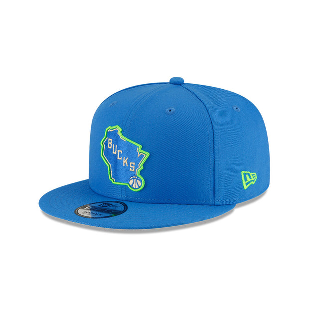 New Era 9Fifty NBA 23-24 City Edition Alt Milwaukee Bucks