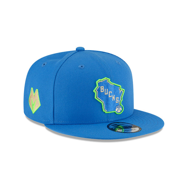 New Era 9Fifty NBA 23-24 City Edition Alt Milwaukee Bucks