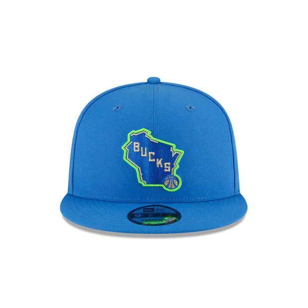 New Era 9Fifty NBA 23-24 City Edition Alt Milwaukee Bucks