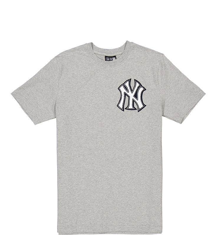 New Era MLB League Icons Select Tee New York Yankees Heather Grey