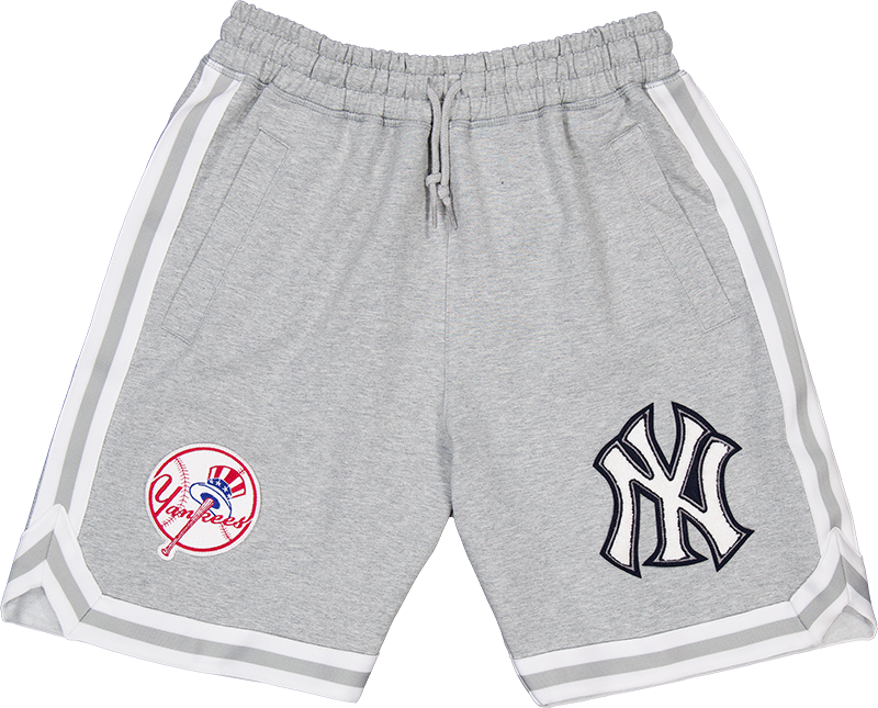 New Era MLB League Icons Select Shorts New York Yankees Heather Grey