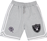New Era NFL League Icons Select Shorts Las Vegas Raiders Heather Grey
