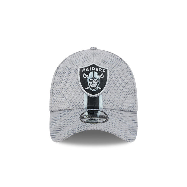 New Era 39Thirty NFL Sideline 2024 Las Vegas Raiders Grey