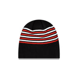 New Era Beanie EPL Manchester United Stripe Skull Black Red