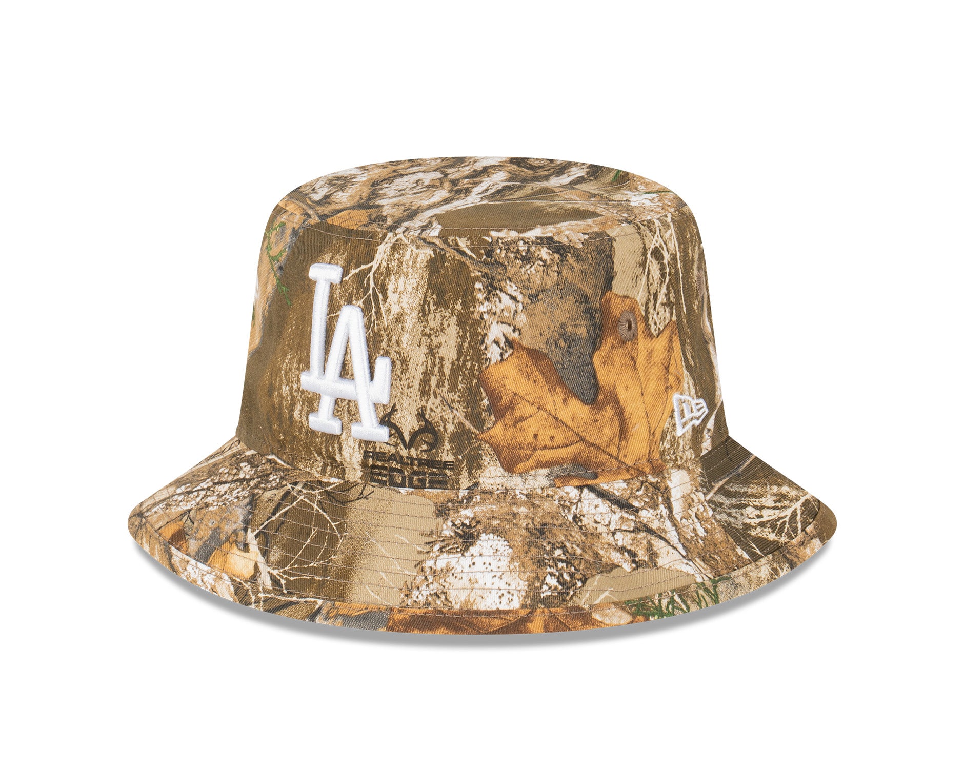 New Era Bucket Hat MLB Real Tree Edge Los Angeles Dodgers