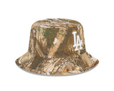 New Era Bucket Hat MLB Real Tree Edge Los Angeles Dodgers