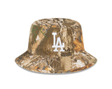 New Era Bucket Hat MLB Real Tree Edge Los Angeles Dodgers