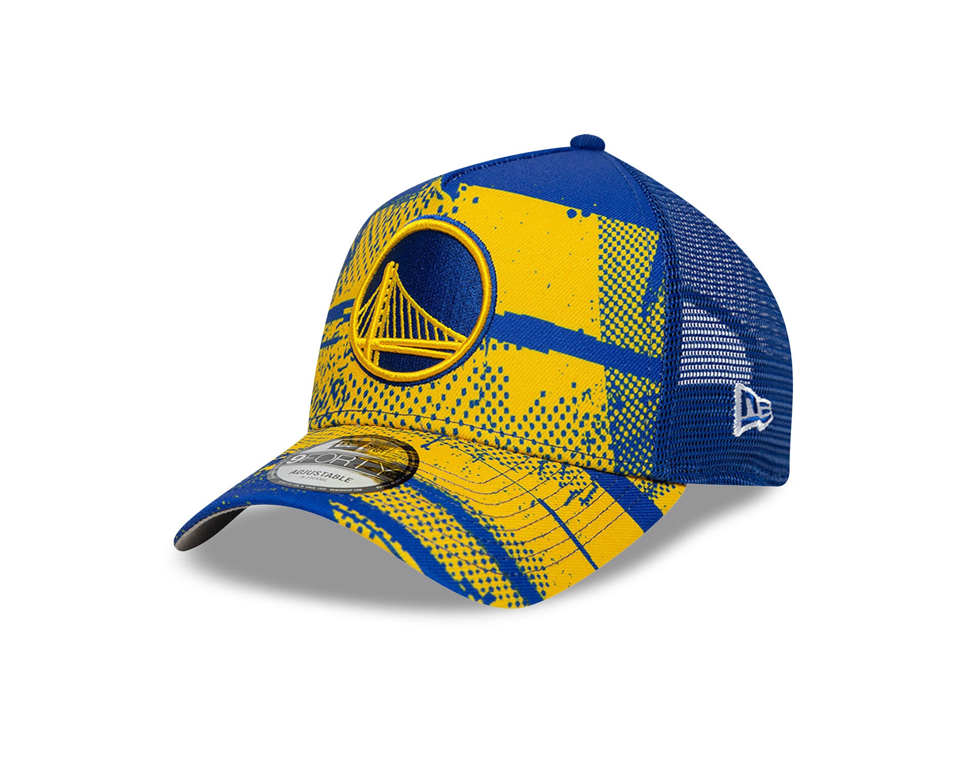 New Era 9Forty A-Frame Trucker NBA Tip Off 2024 Golden State Warriors