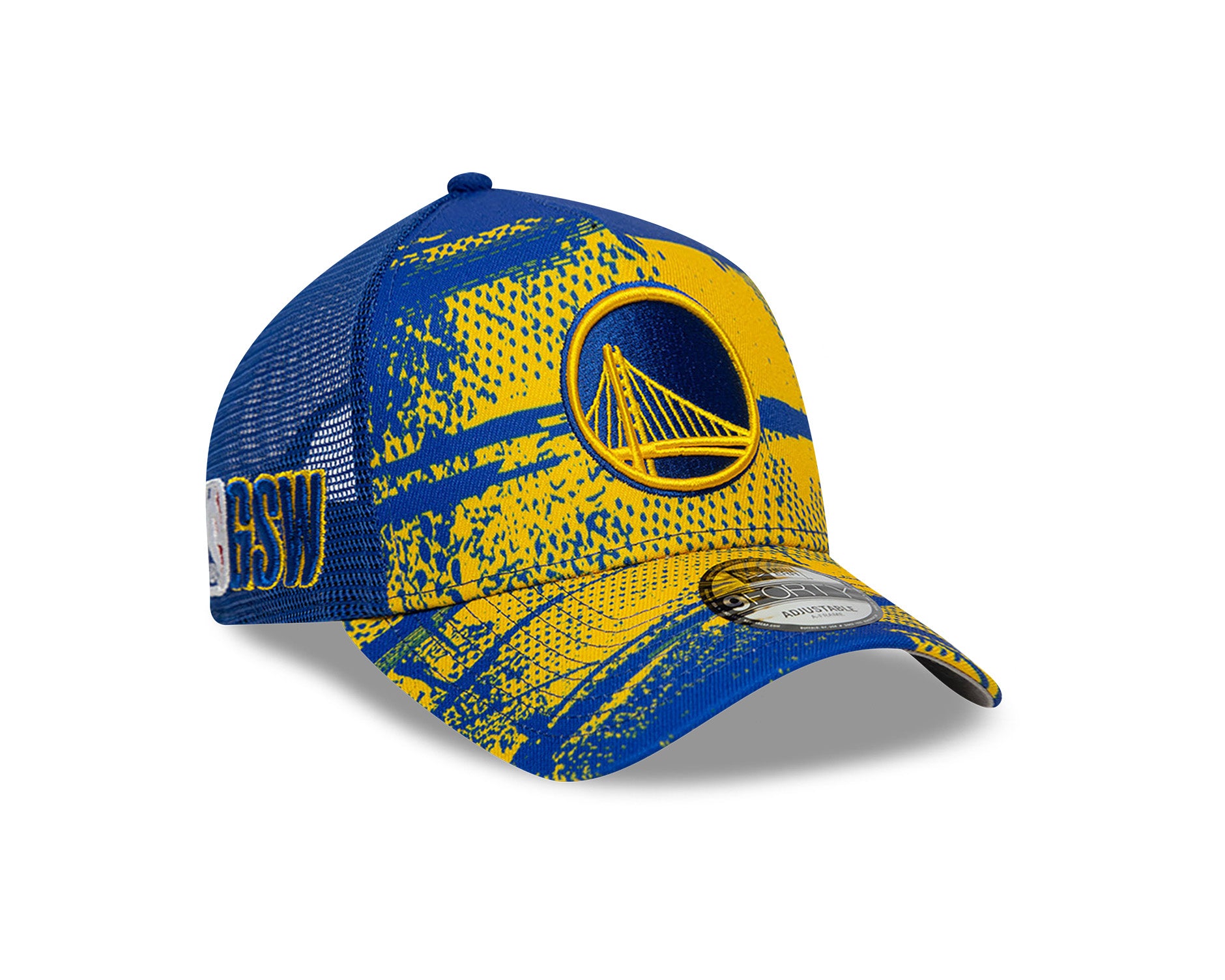 New Era 9Forty A-Frame Trucker NBA Tip Off 2024 Golden State Warriors